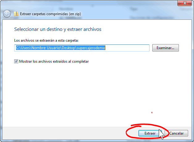 Super Cajero Instalacion 1